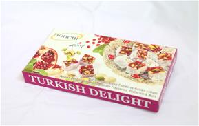 Turkish Delight With Pistachio & Pomegranate  - 200g Code: 202